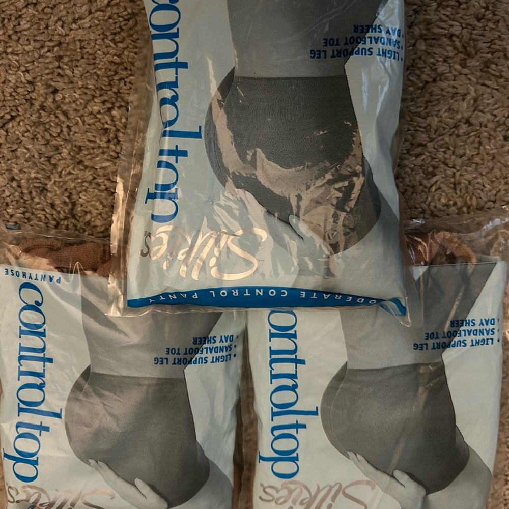 Silkies Control Top Pantyhose - Nude